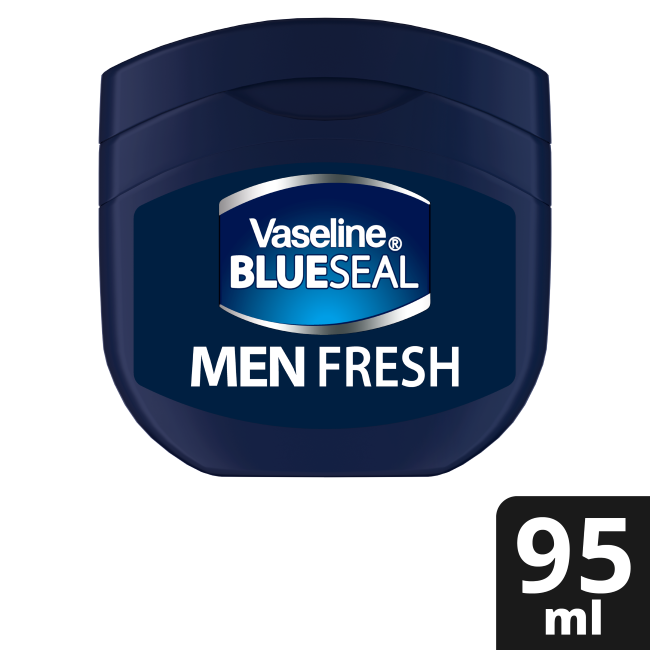 Vaseline Blue Seal Petroleum Jelly For Men Fresh 95ml